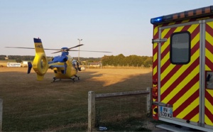 Seine-Maritime : il est grièvement brûlé en mettant le feu à des détritus à Mauquenchy