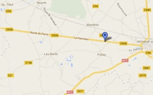 La voiture s'écrase contre un arbre : deux morts au Pullay, dans l'Eure