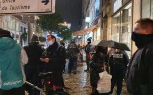 2 interpellations et 8 contraventions : à Rouen, la police s’intéresse aux livreurs à deux-roues