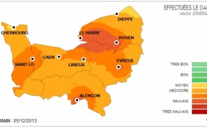 Encore une alerte à la pollution de l'air ce jeudi en Haute-Normandie