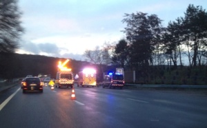 Accident : l'A13 bloquée après le péage de Mantes en direction de Rouen