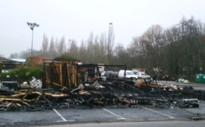 Incendie de Jardiland à Bernay :  deux suspects avouent aux gendarmes être les auteurs 