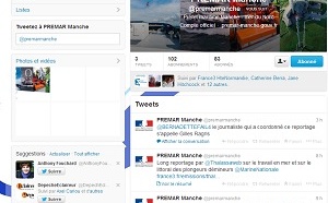 La préfecture maritime Manche-mer du Nord désormais sur Twitter