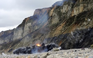 Photos et vidéo. Deux blocs de défense côtière détruits à l'explosif à Cauville-sur-Mer