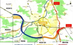 Déviation sud-ouest d'Evreux : le tribunal administratif déboute l'association "Evreux Nature Environnement"