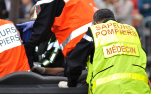 La voiture termine sur le toit au milieu d’un rond-point à Saint-Valery-en-Caux : deux blessés  