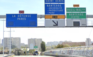 L’A14 fermée jusqu’à lundi matin suite à l’effondrement d’un mur dans le tunnel de La Défense 