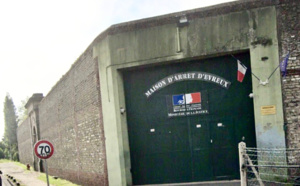 Évreux : interpellé pour avoir balancé un paquet par-dessus le mur de la prison 