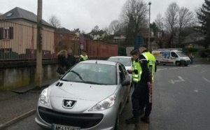 Opération de sécurité routière à Bernay : une vingtaine d'infractions constatées en 4 heures