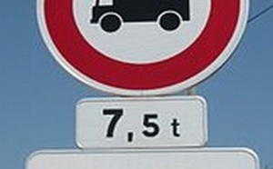 La circulation des poids-lourds de plus de 7,5 tonnes interdite tous les samedis