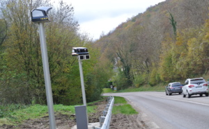 Eure : le radar tronçon est entré en service sur la D181 à la sortie de Vernon