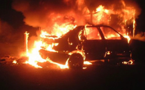 Un feu de voiture provoque une fuite de gaz enflammée : trois personnes blessées près de Rouen 