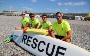 Surveillance des plages en Seine-Maritime : les sapeurs-pompiers sur le pont dès ce samedi matin