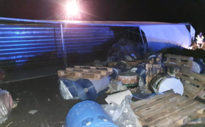 #InfoRoute. Un poids-lourd couché sur l’A29 cette nuit en Seine-Maritime : l'autoroute fermée en direction du Havre
