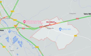 InfoRoute. La RN 13 coupée près de Pacy-sur-Eure en raison d'un accident mortel 