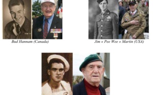 900 Français, Anglais et Américains sont invités : hommage particulier aux vétérans du D-Day 