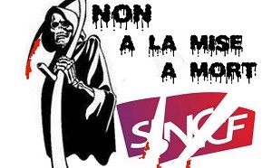 Grève à la SNCF : 150 cheminots manifestent ce jeudi matin à la gare de Rouen