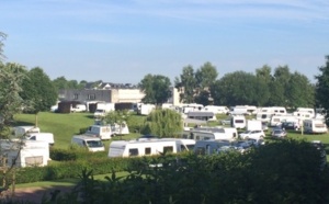 Contrôles d'identité dans un camp improvisé des gens du voyage à Mesnil-Esnard et Franqueville-Saint-Pierre