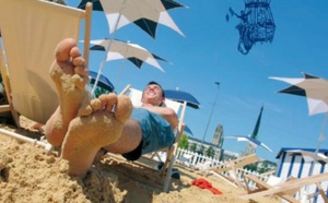 En une semaine, 50 000 personnes ont déjà foulé le sable de Rouen sur Mer !