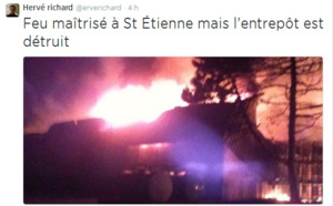 Violent incendie à l'usine Copak à Saint-Etienne-du-Rouvray : 50 salariés au chômage technique