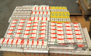 Les douaniers saisissent 1,7 tonne de cigarettes de contrebande dans le port de Calais