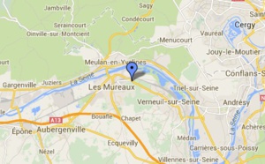 Un motard grièvement blessé route de Verneuil aux Mureaux