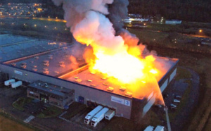 L'incendie à Grand-Couronne est circonscrit, après un autre départ de feu dans la nuit