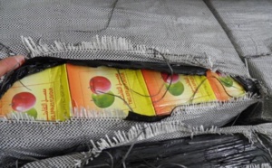 A Calais, la douane saisit plus de 5,7 tonnes de tabac de contrebande à destination de l'Angleterre  