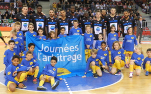 Journées de l'arbitrage : vingt enfants de postiers aux côtés des joueurs du SPO Rouen