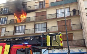 Sartrouville. Incendie inexpliqué au 3ème étage : l'immeuble est évacué