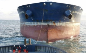 Un pétrolier remorqué jusqu'au Havre, à la suite d'une avarie au large de Fécamp