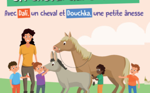 «Un cheval dans la ville» à Grand-Quevilly : série d'animations avec Dali et Douchka