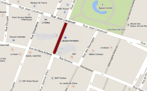 Rouen : par mesure de sécurité, la rue Jeanne d'Arc est fermée jusqu'au 22 décembre