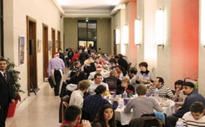 Réveillon de Noël solidaire pour 400 personnes isolées et fragiles à l'hôtel de ville de Rouen