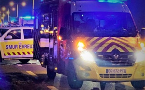 La voiture chute d'une hauteur de 10 m : quatre blessés, dont un grave à Nassandres-sur-Risle, dans l'Eure