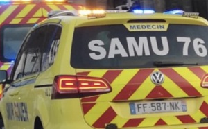 Une moto et un semi-remorque se percutent près de Rouen : un blessé grave, le conducteur du poids lourd en garde à vue