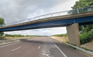 Circulation compliquée sur l'autoroute A 13 en raison d'un accident de poids-lourd à Fontaine-Bellenger (Eure)