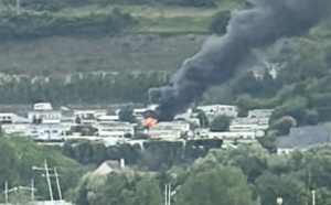 Un mobil home et une dépendance ravagés par les flammes près de Dieppe 