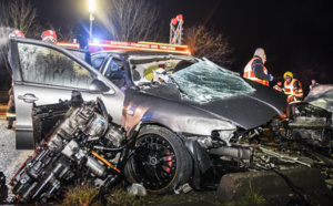 Orgeval : deux morts et deux blessés graves dans une effroyable collision