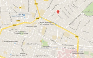 Un cycliste écrasé par un camion, rue Jouvenet à Rouen