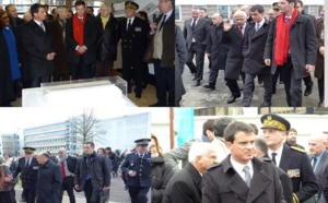 Le Premier ministre en Normandie : tous derrière Manuel Valls...