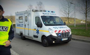 Eure : une femme hospitalisée en urgence absolue après une chute du deuxième étage à Evreux