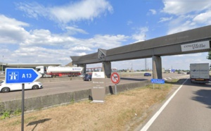 L'emblématique passerelle de l'aire de Bosgouët va être détruite : l'A13 fermée pendant une nuit 