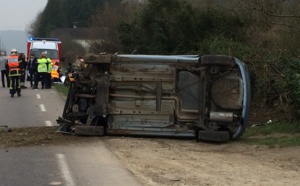 Plus de peur que de mal : deux blessés légers dans cet accident à Fleury-sur-Andelle