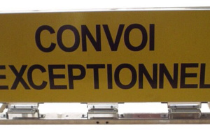 Convoi exceptionnel en panne sur la RN13 entre Pacy et Evreux 