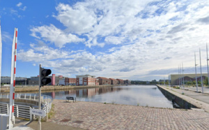 Une voiture repêchée dans le bassin Paul-Vatine au Havre, sans personne à bord