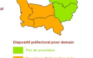 Risque de pollution de l'air ce samedi en Basse-Normandie