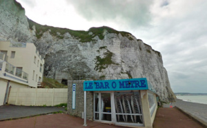 Eboulement à Dieppe : un blockhaus se retrouve au pied de la falaise   