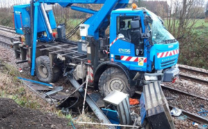 Un camion heurte le poteau d'une caténaire : pas de trains entre Le Havre et Yvetot jusqu'à demain matin 