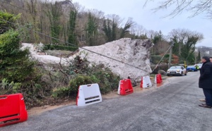 Eure. Un rocher s'écrase sur son van en pleine nuit, un homme blessé à la tête dans son sommeil